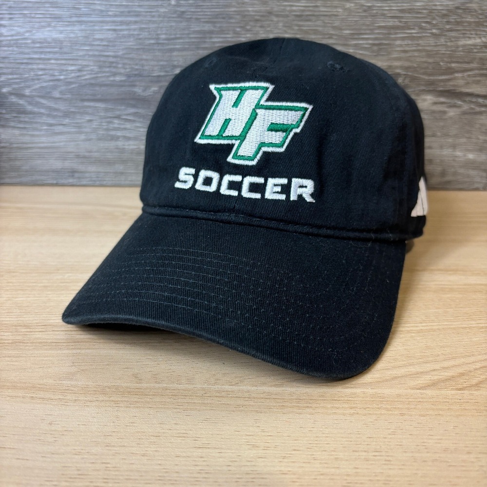 Holy Family Catholic High School Hat Cap Strap Back Black Adidas Soccer